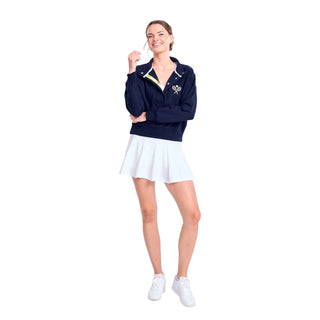 Racquets Warmup Pullover- Navy