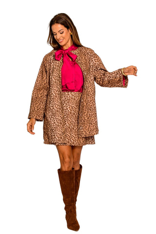 Dottie Jacket- Leopard