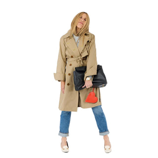 KR Trench Coat- Khaki