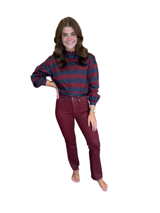 Sean Top- Vineyard Stripe