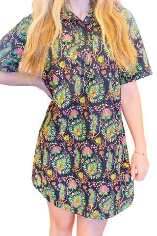 Split Neck Dress
