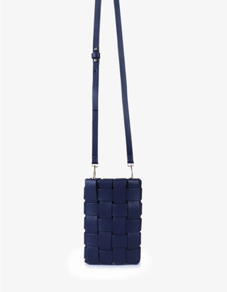 Lindy Woven Cellphone- Navy