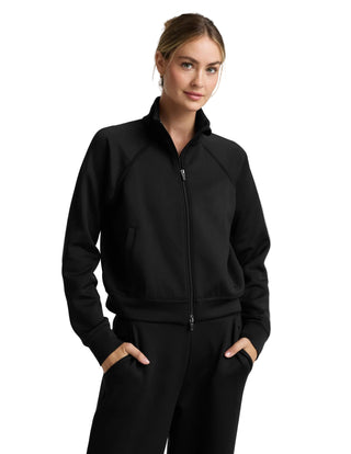 In the Flow Bomber Jacket- Black