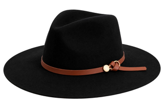 Wool Hat - Black Custom Hat - OS