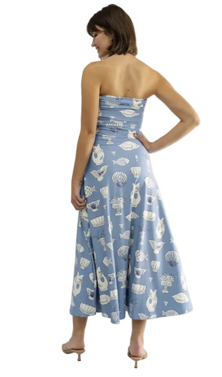 Gloria Dress - Ocean Vase