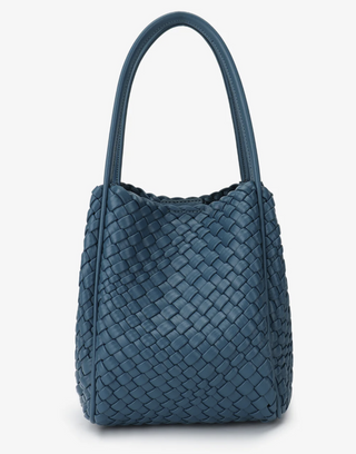 Hollace Mini Tote Woven - Teal