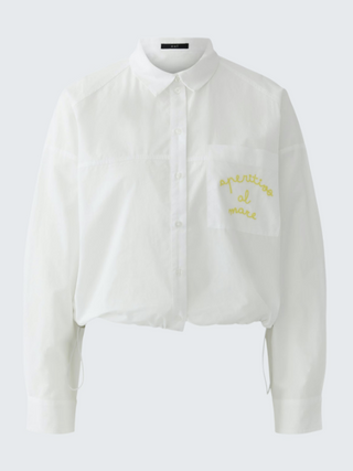 Optic White Blouse