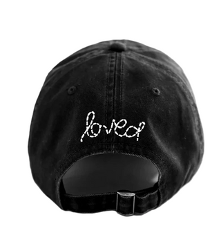Baseball Hat Heart Patch