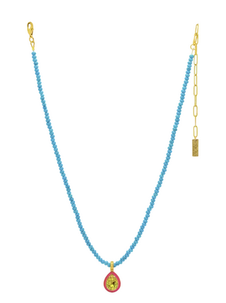 Dakota Necklace in Pink