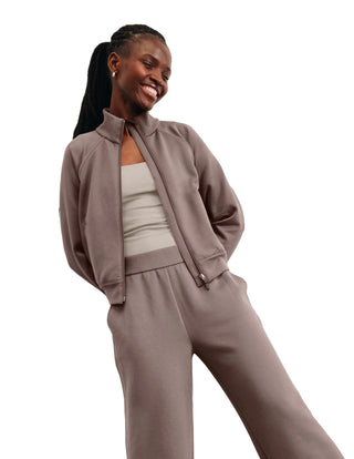 In the Flow Bomber Jacket- Cappuccino