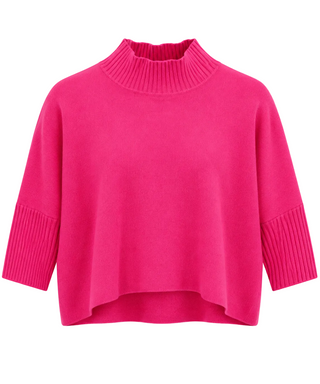 Aja Sweater - Super Pink