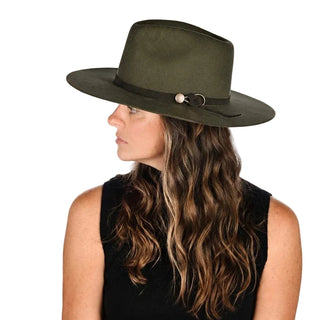 Wool Hat - Olive - OS