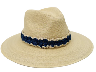 Tan Blue Ombre Hat