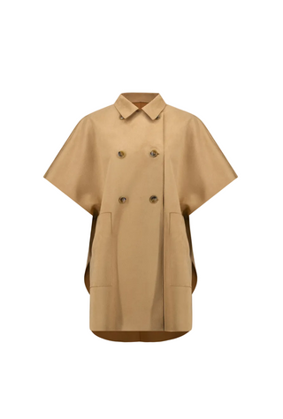 Scuba Suede Poncho Jacket