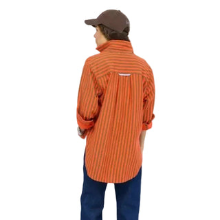 Jack Flannel Shirt - Tomato/Camel