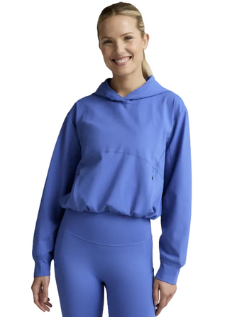 Pacer Fleece-Backed Hoodie - Mineral Blue