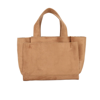 Ella Mini Faux Suede - Camel