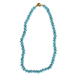 18" Genuine Turquoise Candy Necklace