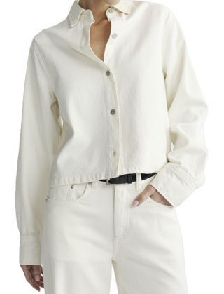 Montauk Shirt- Eggshell