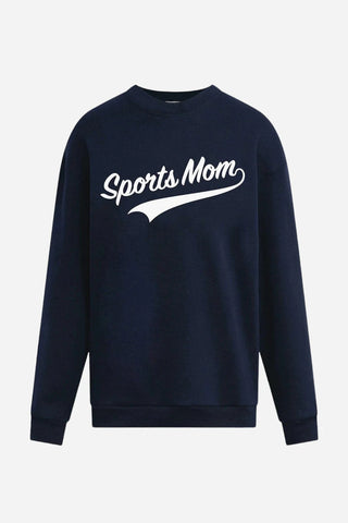 Sports Mom Sweatshirt -Navy