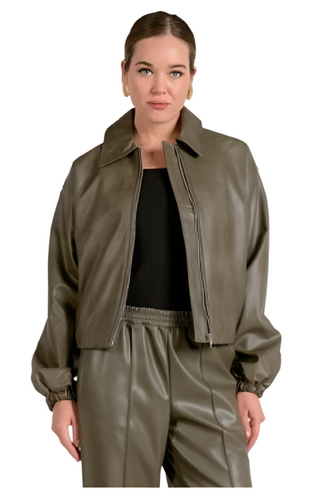 Bomber Jacket- Pine