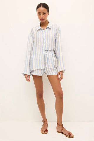 Nico Beach Shirt- Agua