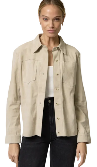 Rusty Suede Overshirt