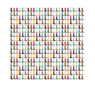 Rainbow Boots Scarf - Rainbow
