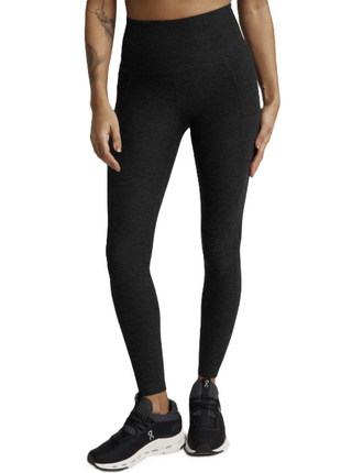 Spacedye Out Of Pocket High Waisted Midi Legging - Darkest Night