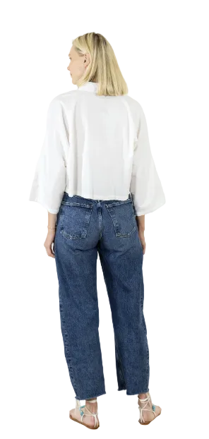 White Boyfriend Shirt