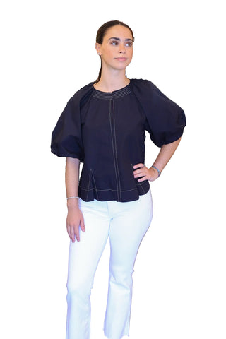 Sleeve Stitching Top