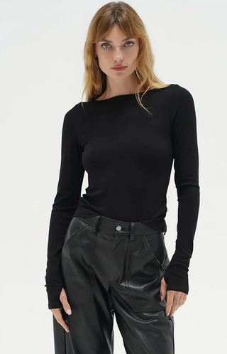 Bellina Ribbed Long Sleeve