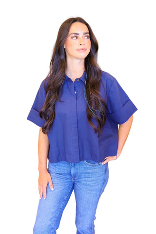 Club Shirt, Navy