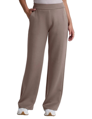 In the Flow Wide Leg Pant- Cappuccino