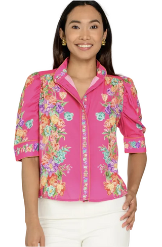 Ruthie Top- Tulip Tapestry