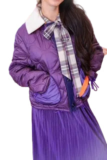Violet Blue Coat