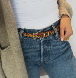 Bianca Belt - Leopard