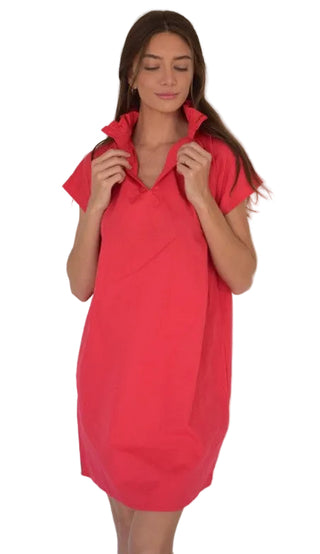Vicki Dress- Red