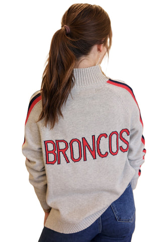 Half Zip Sweater - Broncos