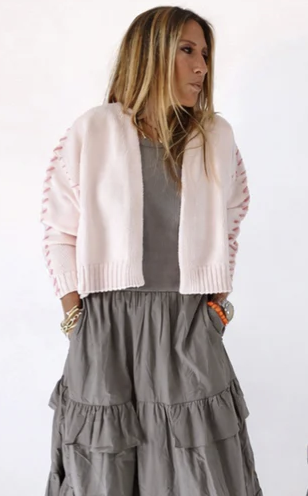 Sienna Cardigan- Sugar Pink