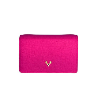 Ash Minibag Leather- Hot Pink