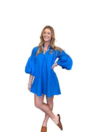 Nefeli Dress- Blue
