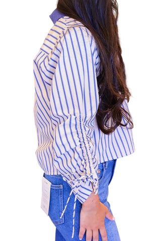 Jayelle Stripe Top - Navy
