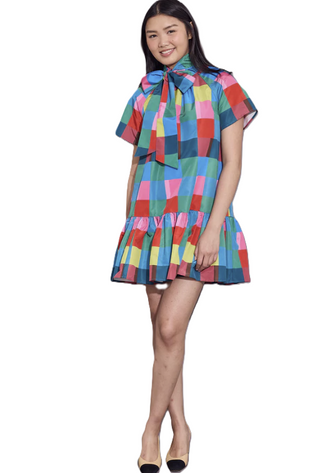 Willa Dress- Holiday Check