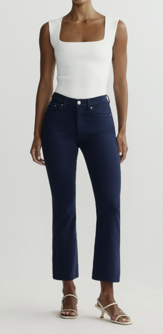 Bridget Boot Crop High Rise Instasculpt -Bright Navy