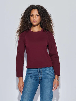Ruthie Top -Bordeaux