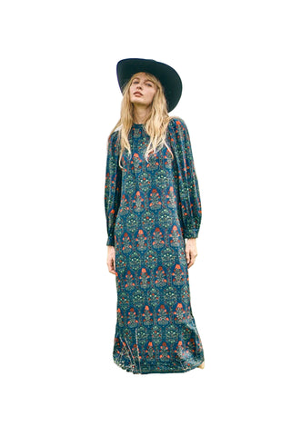 Crosby Dress- Midnight Garden