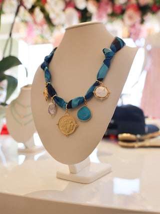 5 Charm Coin Twilly- Blue