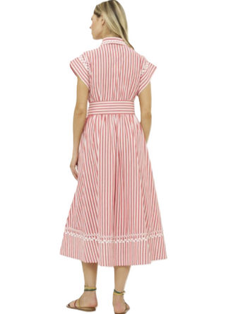 Belted Shirt Dress