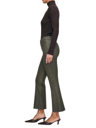 Bridget Boot Crop High Rise Instasculpt- Moss Coated